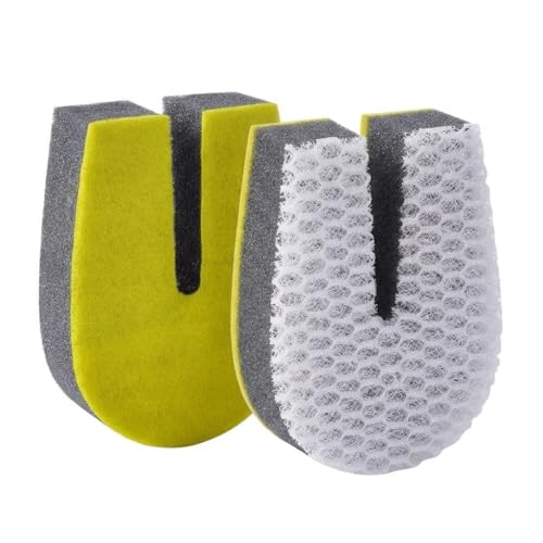Non-Scratch Strainer Sponge for Cleaning Mesh Screens - 2-Pack