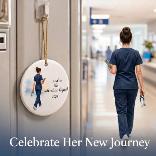 Nursing 2026 Graduation Gift - Acrylic Ornament for Future Nurses