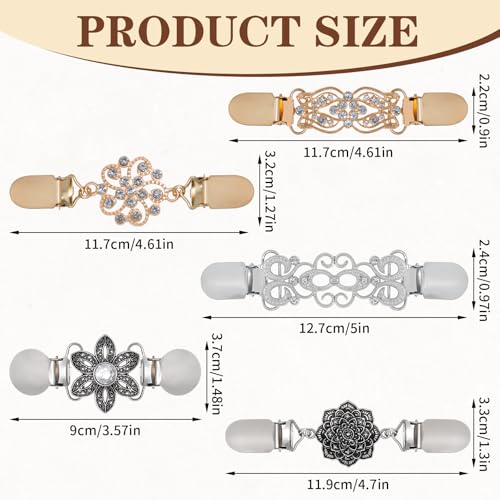 8-Pack Cinch Clips for Women's Dresses, Sweaters & Cardigans