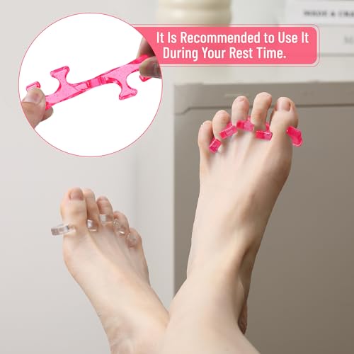 Dr. JK Gel Toe Separators for Pedicure - 2 Pairs Soft Silicone