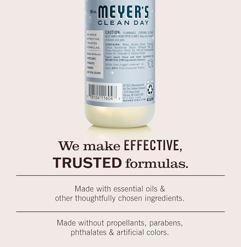 Mrs. Meyer's Clean Day Room Spray, Snowdrop Scent, 8 Fl Oz (3 Pack)