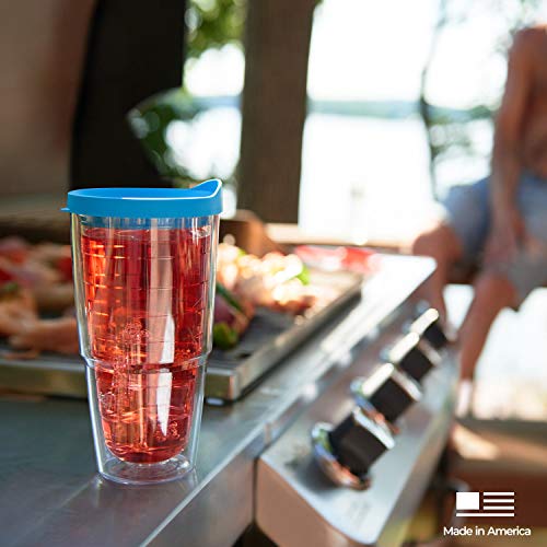 Tervis Made in USA Double Walled University of Michigan UM Wolverines Insulated Tumbler Cup Keeps Drinks Cold & Hot, 24oz, Big M