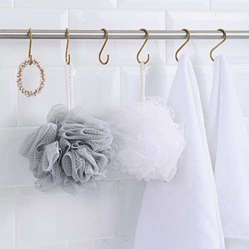 Evanda Gold S Hooks - 30 Pack Heavy Duty Stainless Steel Hanging Hooks