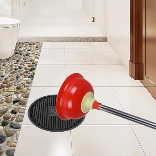 Anti-Slip Plunger Tray for Bathroom & Kitchen Organization