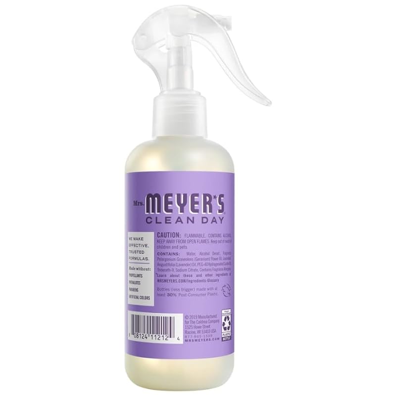 Mrs. Meyer's Clean Day Lilac Room Freshener, 8 Fl Oz (Pack of 3)