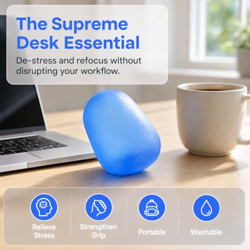 Jumbo Purple Squishy Stress Ball Figurine – Soft Silicone Sensory Toy