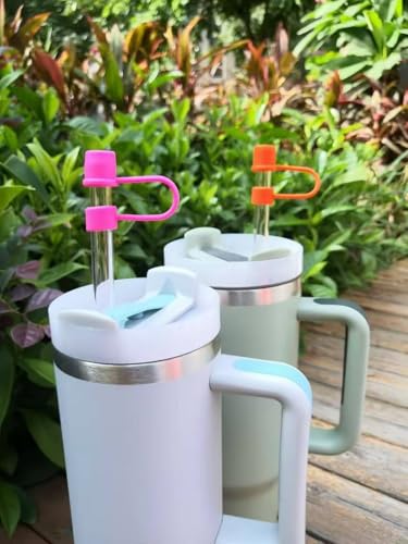 Silicone Straw Covers for Stanley Cup - Dust-Proof & Reusable