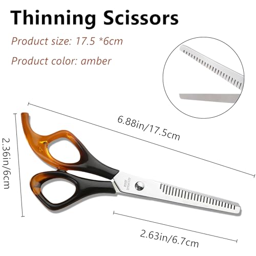 Jaasuee Professional Hairdressing Scissors & Thinning Shears Kit 6.88 Inch