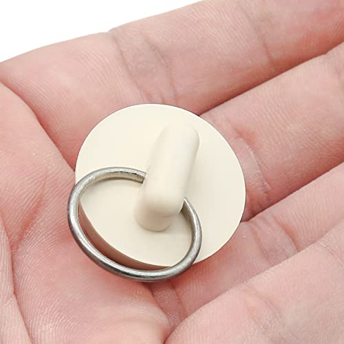 BokWin 1-Inch Rubber Drain Stopper with Hanging Ring - 2PCS