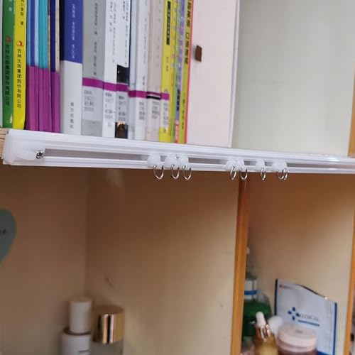 Shower Curtain Accessories Set - 50 Hooks & 50 Gliders