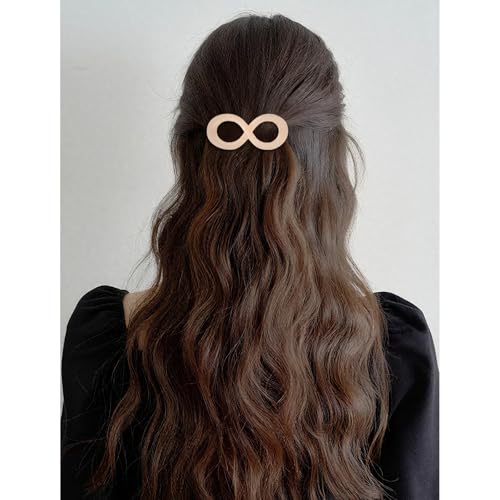 GAFATORY 4Pcs French Hair Barrettes Vintage Spring Clips for Thick Hair