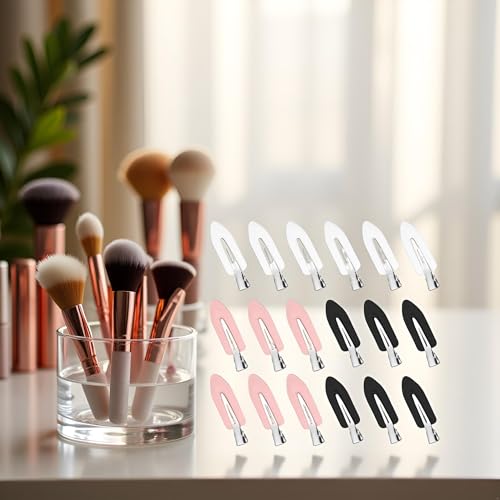 18Pcs No Bend Hair Clips Creaseless Makeup Barrettes for Styling
