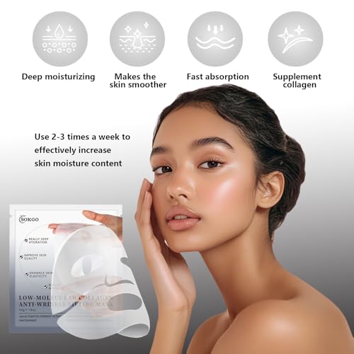 Sokgo Low Molecular Weight Collagen Overnight Hydrogel Mask