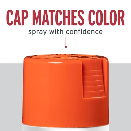 Rust-Oleum Stops Rust Spray Paint, 12 oz, Gloss Orange Finish