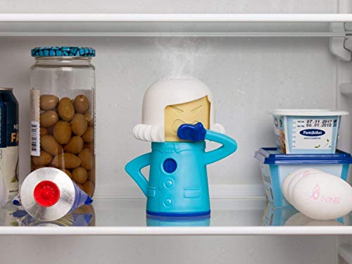 Chilly Blue Mama Fridge Odor Absorber with Baking Soda - Freshens Refrigerators