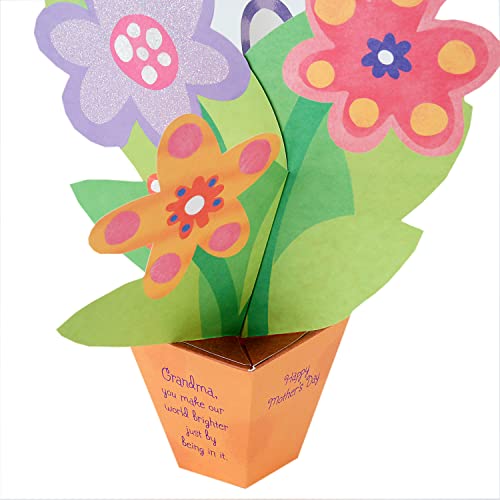 Hallmark Mother's Day Pop Up Card for Grandmother - 3D Flowers