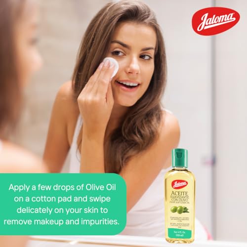 Jaloma Natural Olive Oil Makeup Remover and Hydrating Skin Care 4 Fl Oz