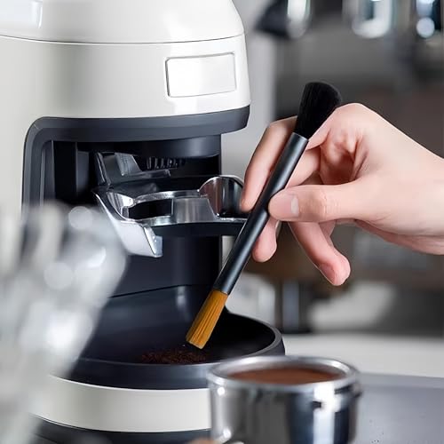 4 PCS Coffee Grinder & Espresso Machine Cleaning Brush Set - Black