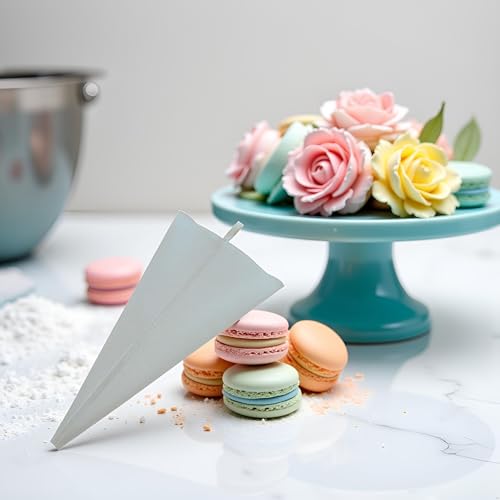 Juroicessry 12-Inch Reusable Silicone Pastry Piping Bag for Cake Decorating