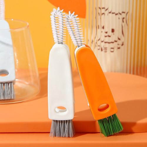 3-in-1 Cleaning Brush Set for Mugs, Bottles, and Crevices
