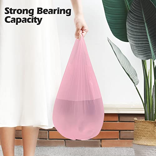 DZTZ 2-4 Gallon Portable Trash Bags, 60 Count - Strong & Leakproof