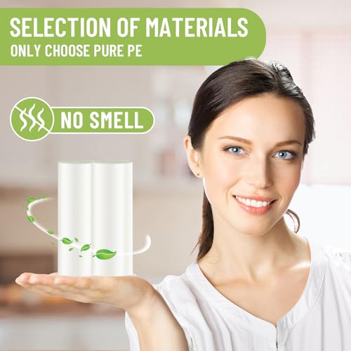 LimonLaviu 4 Gallon Trash Bags - 100ct Leak-Proof Liners for Home