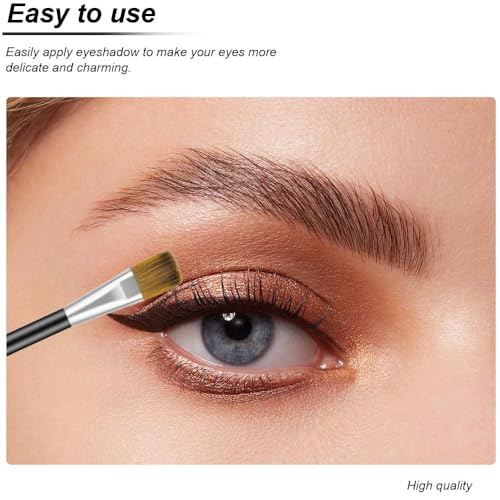 12-Piece Double-Sided Sponge Eyeshadow Brushes & Disposable Applicators