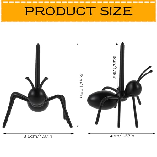 36 Pcs Reusable Ant Toothpicks for Party Decorations