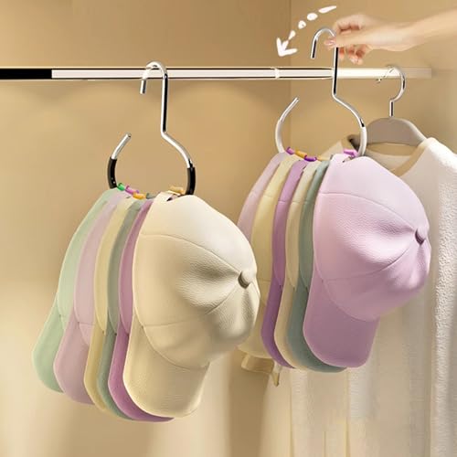 Multifunctional Scarf Hangers with Open Rings - Organize Belts, Ties & Hats