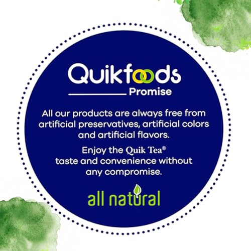 QuikTea Instant Cardamom Chai Tea Latte - 2 Count, Low Caffeine