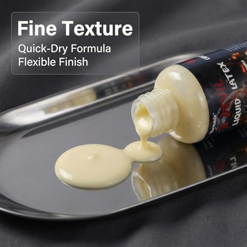 GloomGlo Liquid Latex SFX Makeup 30ml for Special Effects Wounds & Cosplay