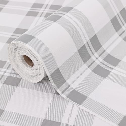 Non-Slip Drawer Shelf Liner 12" x 118" - Gray Waterproof Mat