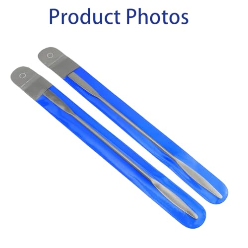 Stainless Steel Makeup Spatula 2 Pcs - Cosmetic & Nail Art Mixing Tool