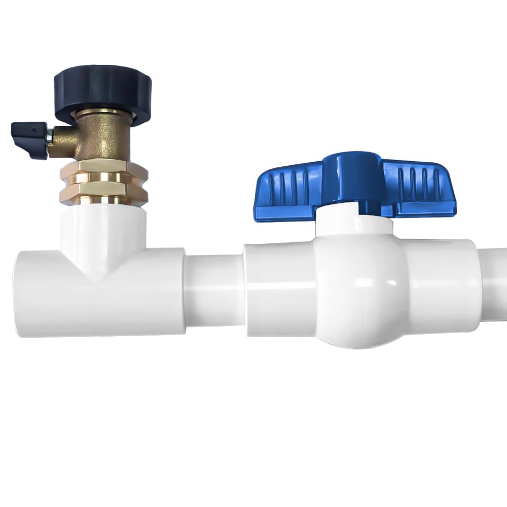 WESUA 3/4 Garden Pipe Fitting AC Drain Line Cleaner Tool,AC Drain Line Unclogger,Quickly and Effectively Unclog condensate Water blockages