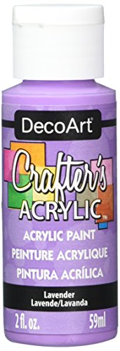 DecoArt Crafter's Acrylic Paint 2-Ounce - Lavender, Non-Toxic