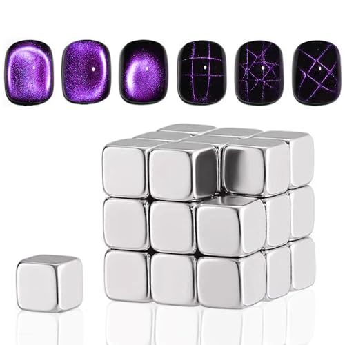 MOLILON 27-Piece Cat Eye Nail Magnet Wand Set for Gel Polish