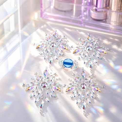 Holibanna Rhinestone Face Jewels & Body Stickers for Festival Makeup