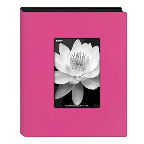 Pioneer Photo Albums Hot Pink Mini Frame Cover Photo Album - 4" x 6"