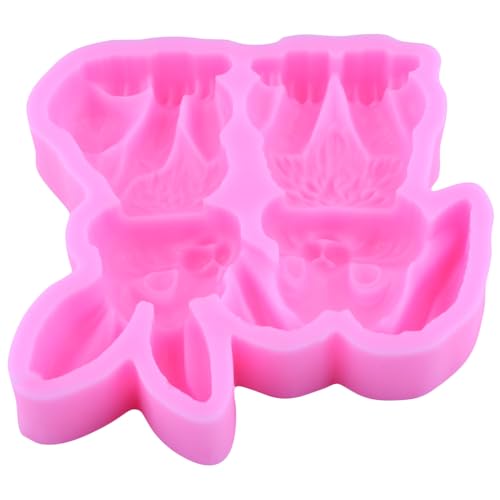 Easter Bunny Silicone Fondant Mold for Cake Decorating