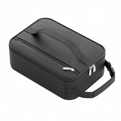 HowFly Insulated Lunch Bag 6L - Portable Cooler for Work & School - Black