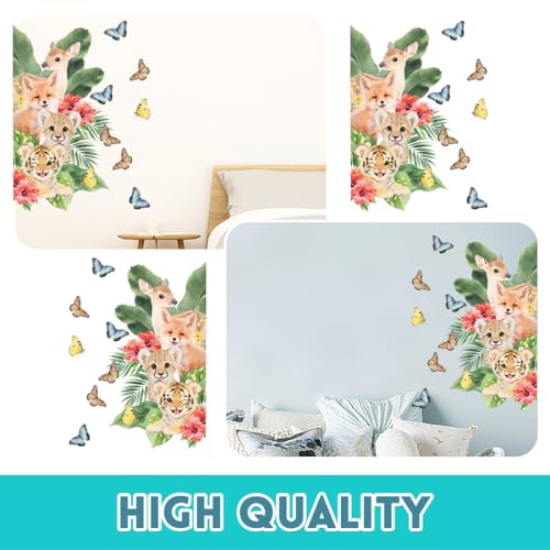 Forest Animals Furniture Decals - Removable Vinyl Stickers Set
