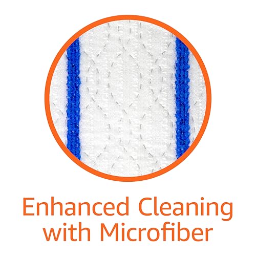 Wet Mopping Cloth Refills, Fresh Scent, Low Streak - 24 Count (2 Packs of 12)