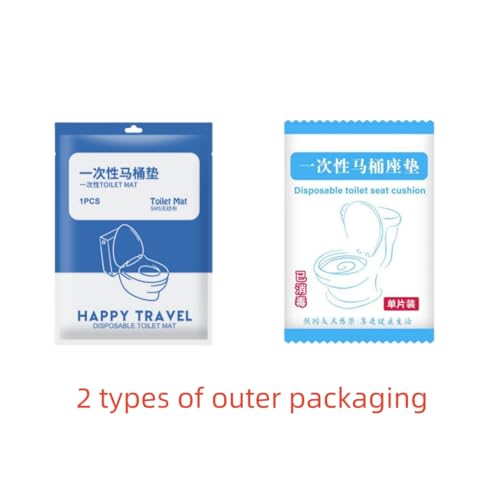 GAOGAO Disposable Toilet Seat Covers - 11 Pack Waterproof Travel Hygiene