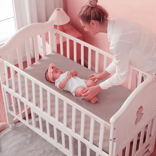 Muslin Crib Sheet for Standard Mattress - Soft & Breathable