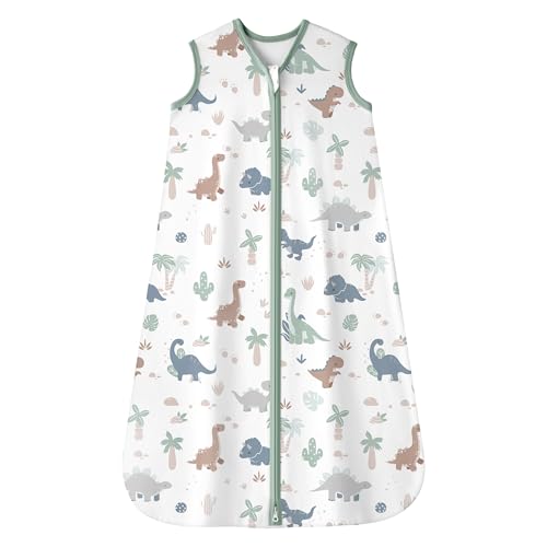 FIEMOL Baby Sleep Sack 0-6 Months, 100% Cotton Wearable Blanket