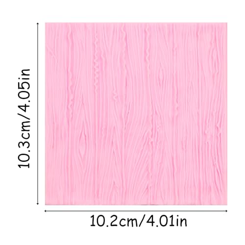 Wood Grain Tree Bark Silicone Mold for Cake Decorating
