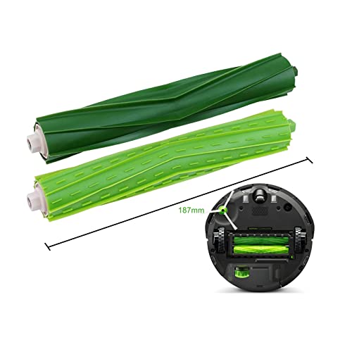 Pellyda Rubber Roller Brushes for iRobot Roomba Series Replacement Set - Multi-Surface Cleaning Tools
