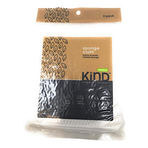 Casabella Sponge Cloths - 3 Pack for Efficient Cleaning