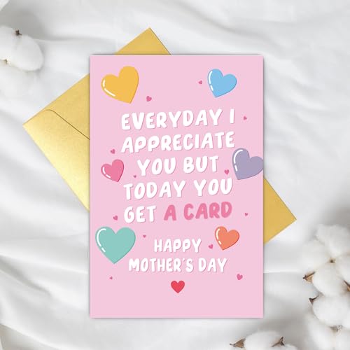 Funny Mother's Day Card - Humorous Greeting Card for Mom