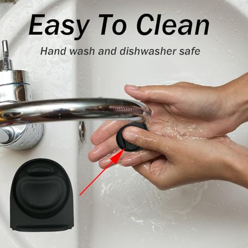 4 Pcs Water Bottle Replacement Parts for Owala 19/24/32/40oz Gasket Plug Lid, Water Bottle Top Lid Gasket Compatible with Owala FreeSip